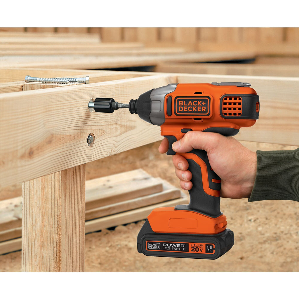 20V MAX* POWERCONNECT? 1/4 Inch Cordless Impact Driver, Battery and Charger Included