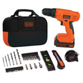 20V MAX* POWERCONNECT? Cordless Drill/Driver 35-Piece Project Kit, Battery and Charger Included