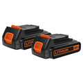 20V MAX* POWERCONNECT? 1.5 Ah Battery 2-Pack