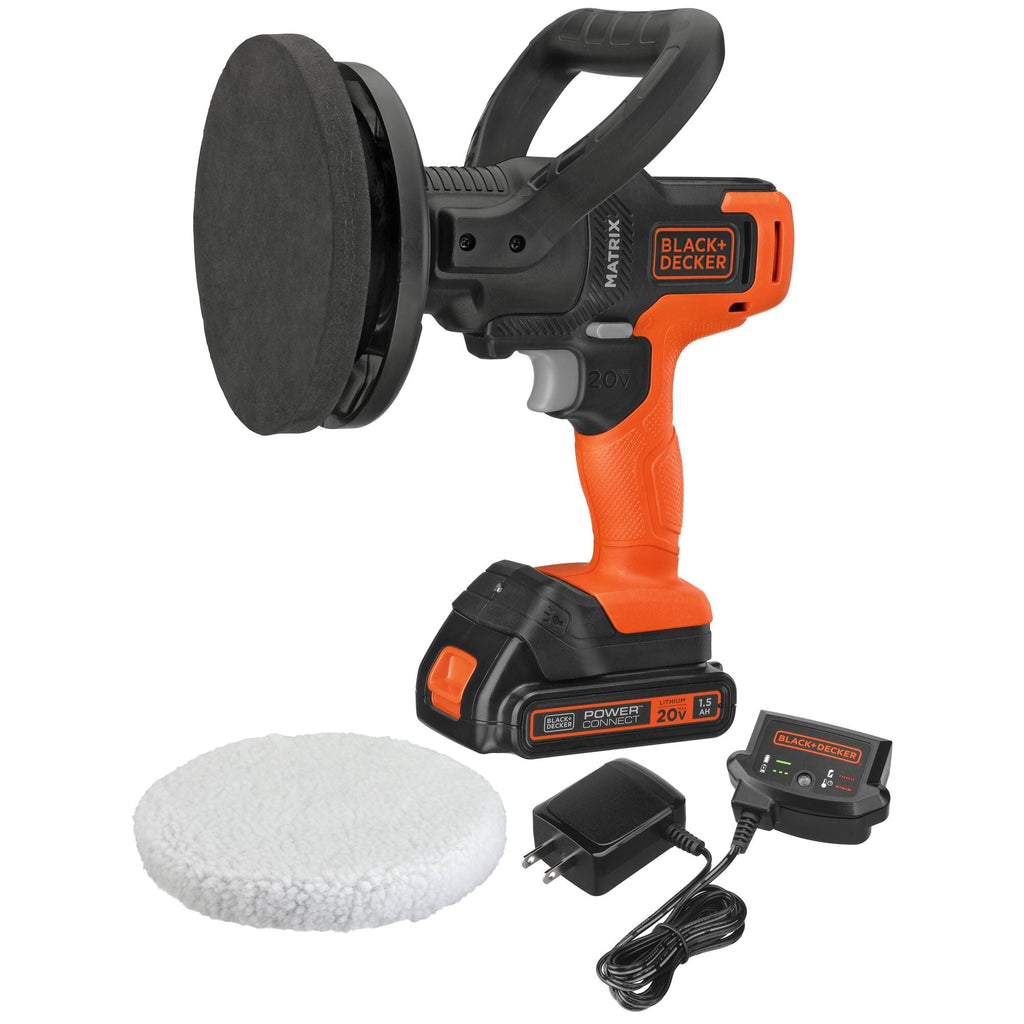 20V MAX* POWERCONNECT? MATRIX? Cordless Buffer Kit, Battery and Charger Included