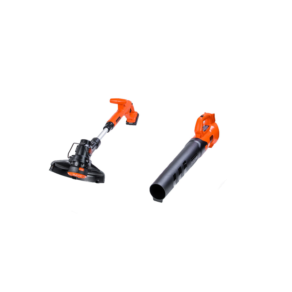 20V MAX* POWERCONNECT? Cordless Axial Leaf Blower and String Trimmer Combo Kit, Battery and Charger Included