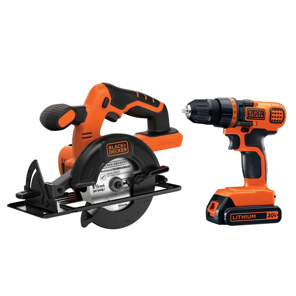 20V MAX* POWERCONNECT? Cordless Drill/Driver and Circular Saw Combo Kit, Battery and Charger Included