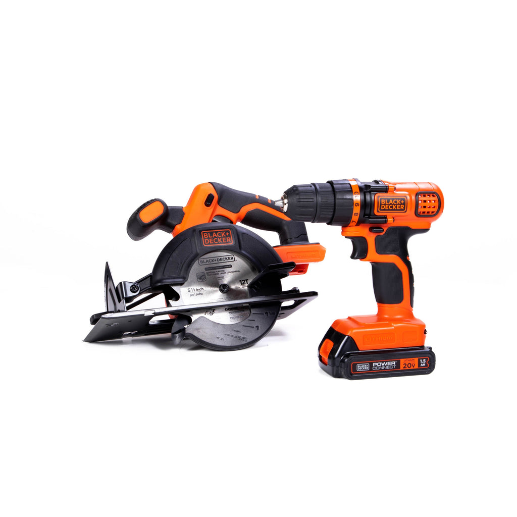 20V MAX* POWERCONNECT? Cordless Drill/Driver and Circular Saw Combo Kit, Battery and Charger Included