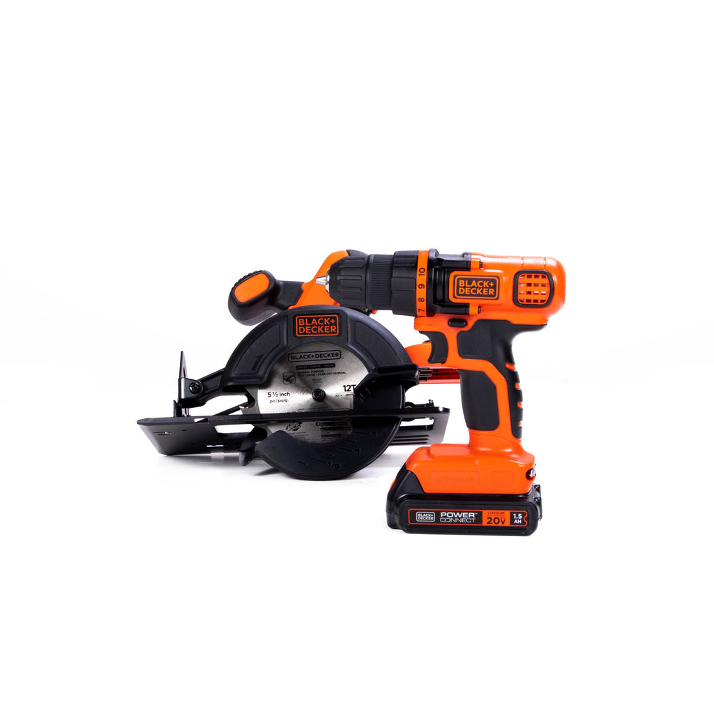 20V MAX* POWERCONNECT? Cordless Drill/Driver and Circular Saw Combo Kit, Battery and Charger Included