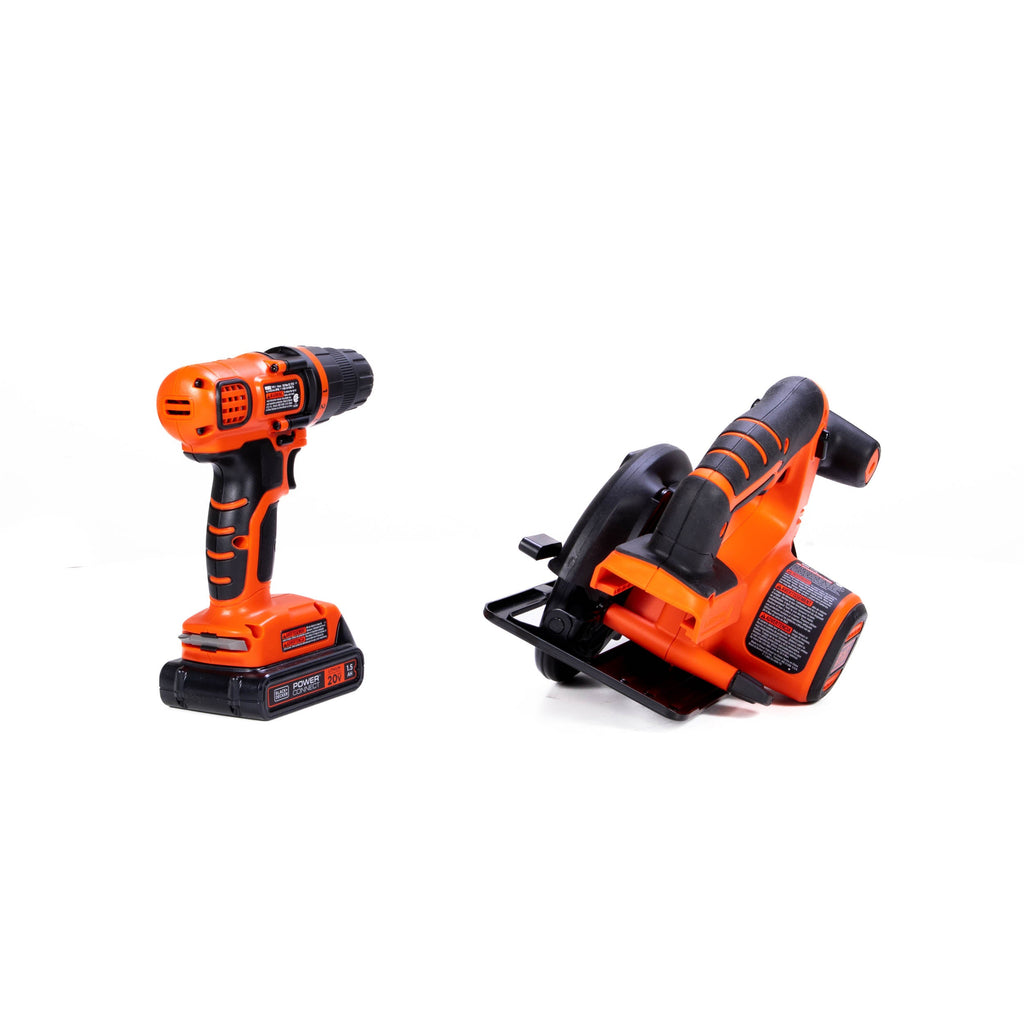 20V MAX* POWERCONNECT? Cordless Drill/Driver and Circular Saw Combo Kit, Battery and Charger Included