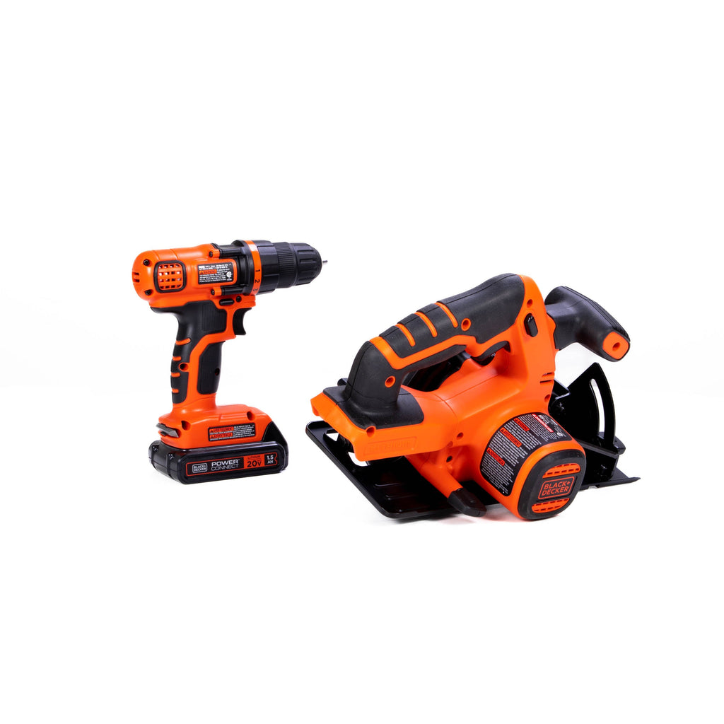 20V MAX* POWERCONNECT? Cordless Drill/Driver and Circular Saw Combo Kit, Battery and Charger Included