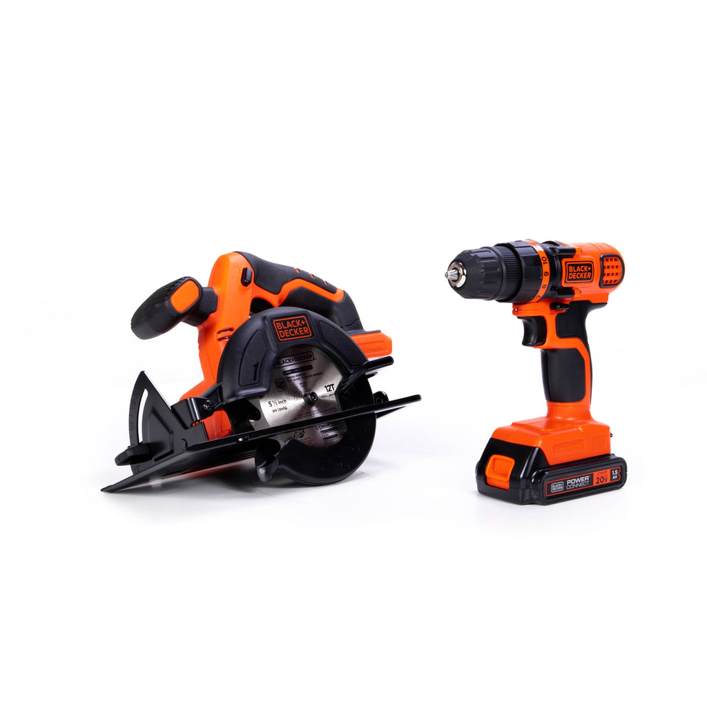 20V MAX* POWERCONNECT? Cordless Drill/Driver and Circular Saw Combo Kit, Battery and Charger Included