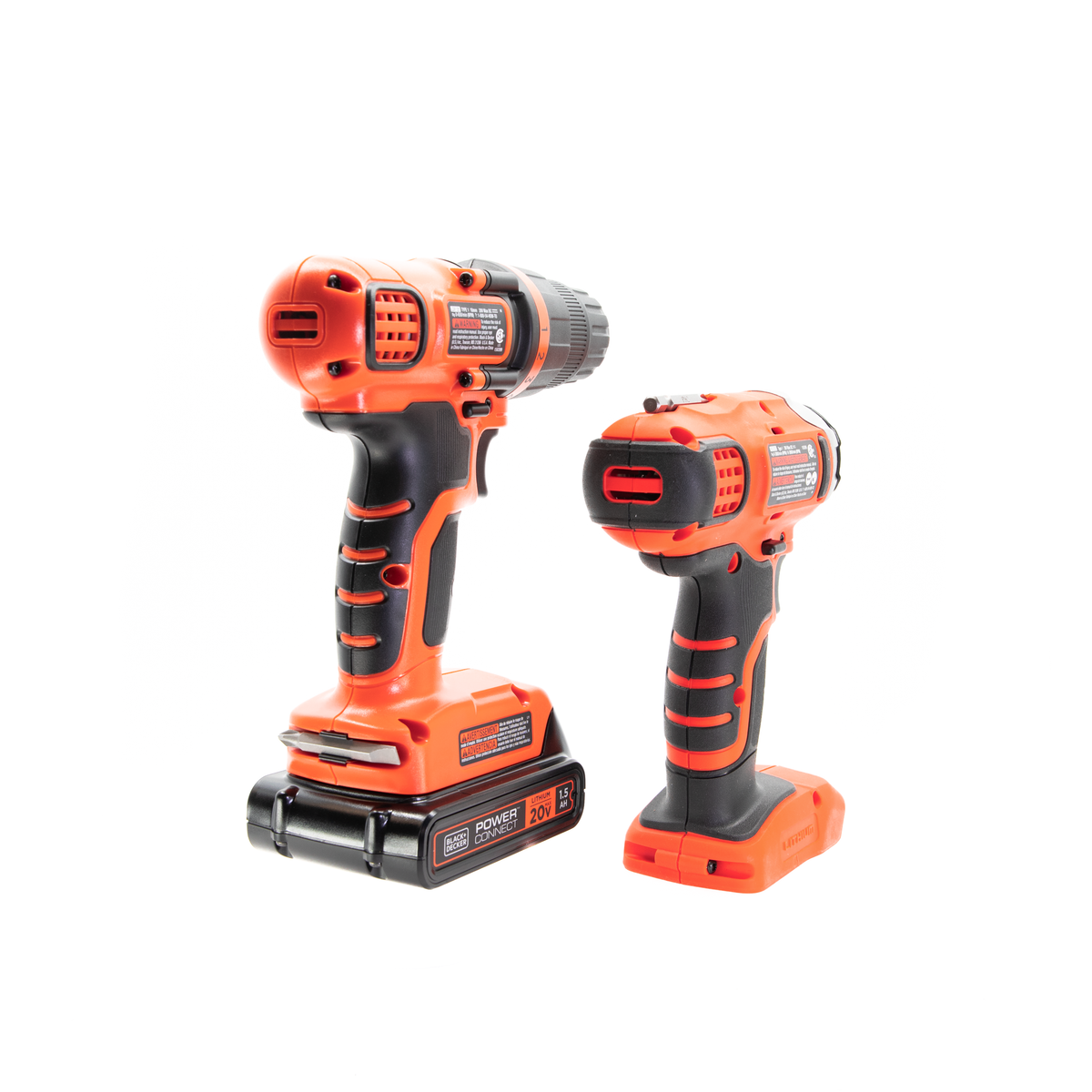 20V MAX* POWERCONNECT? Cordless Drill and Impact Driver Combo Kit, Battery and Charger Included