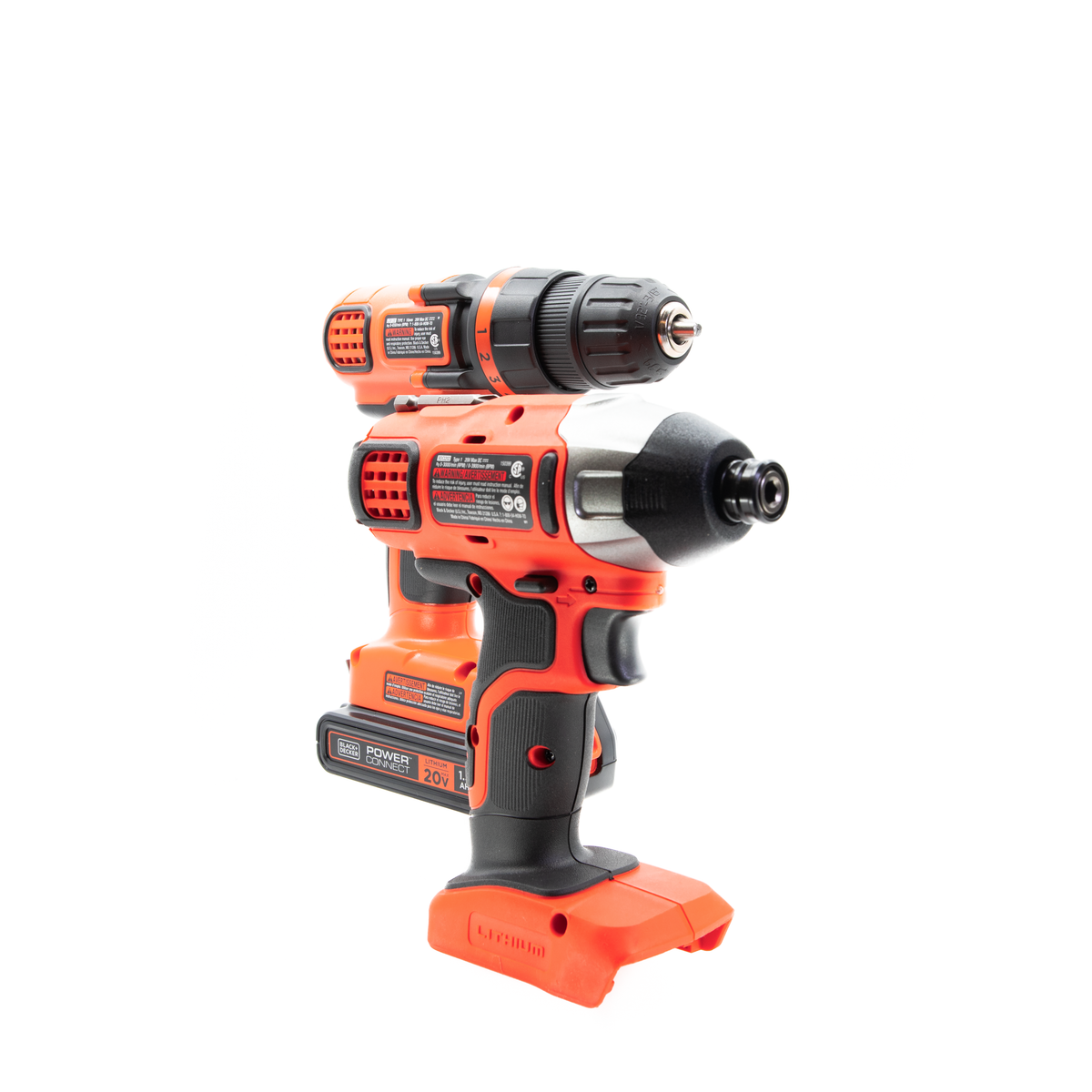 20V MAX* POWERCONNECT? Cordless Drill and Impact Driver Combo Kit, Battery and Charger Included