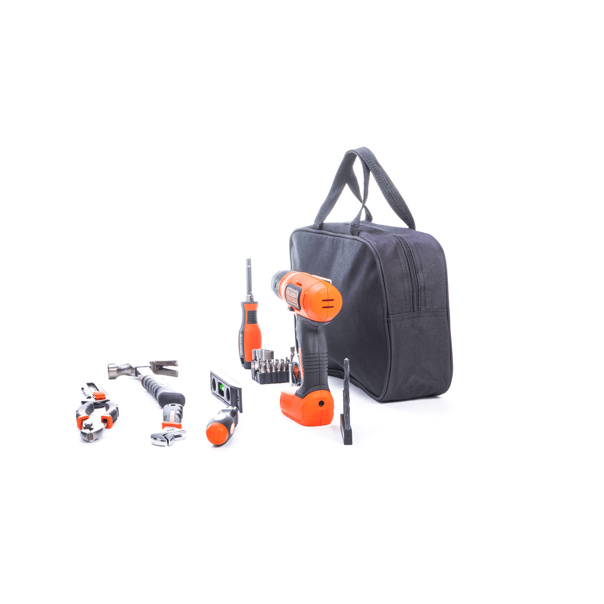 8V Drill & Home Tool Kit, 57 Piece
