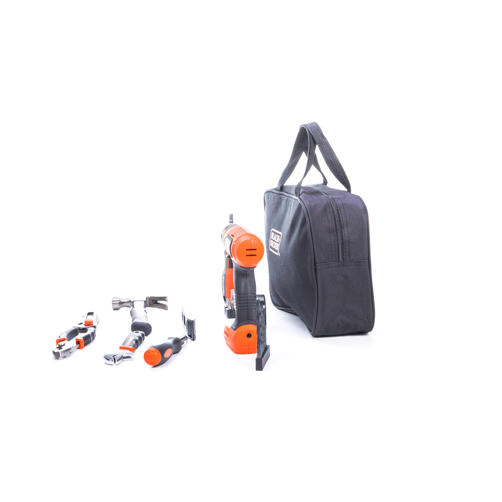 8V Drill & Home Tool Kit, 57 Piece