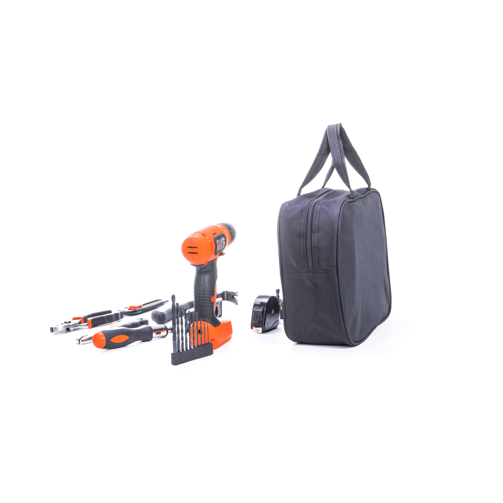 8V Drill & Home Tool Kit, 57 Piece