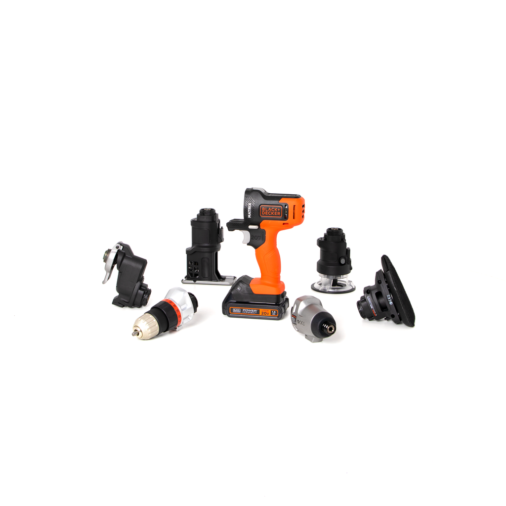 20V MAX* POWERCONNECT? MATRIX? Cordless Drill and 6-Piece Power Tool Combo Kit, Battery and Charger Included