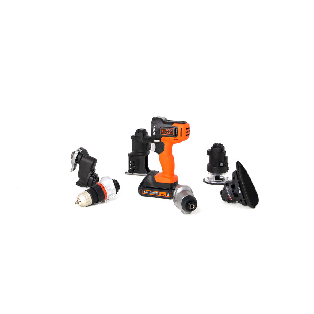 20V MAX* POWERCONNECT? MATRIX? Cordless Drill and 6-Piece Power Tool Combo Kit, Battery and Charger Included
