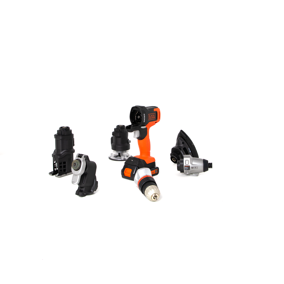 20V MAX* POWERCONNECT? MATRIX? Cordless Drill and 6-Piece Power Tool Combo Kit, Battery and Charger Included