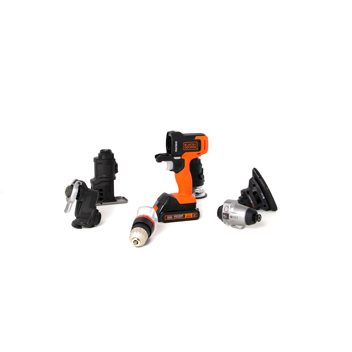 20V MAX* POWERCONNECT? MATRIX? Cordless Drill and 6-Piece Power Tool Combo Kit, Battery and Charger Included