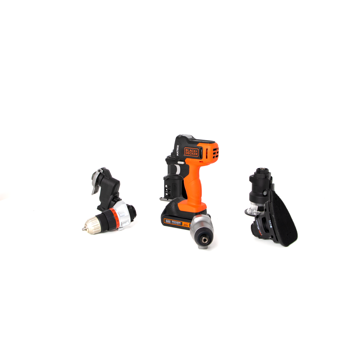 20V MAX* POWERCONNECT? MATRIX? Cordless Drill and 6-Piece Power Tool Combo Kit, Battery and Charger Included