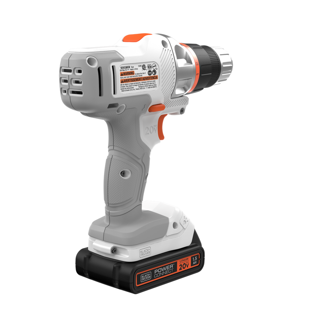 20V MAX *POWERCONNECT? MATRIX? Cordless Drill/Driver Kit, Battery and Charger Included (White)
