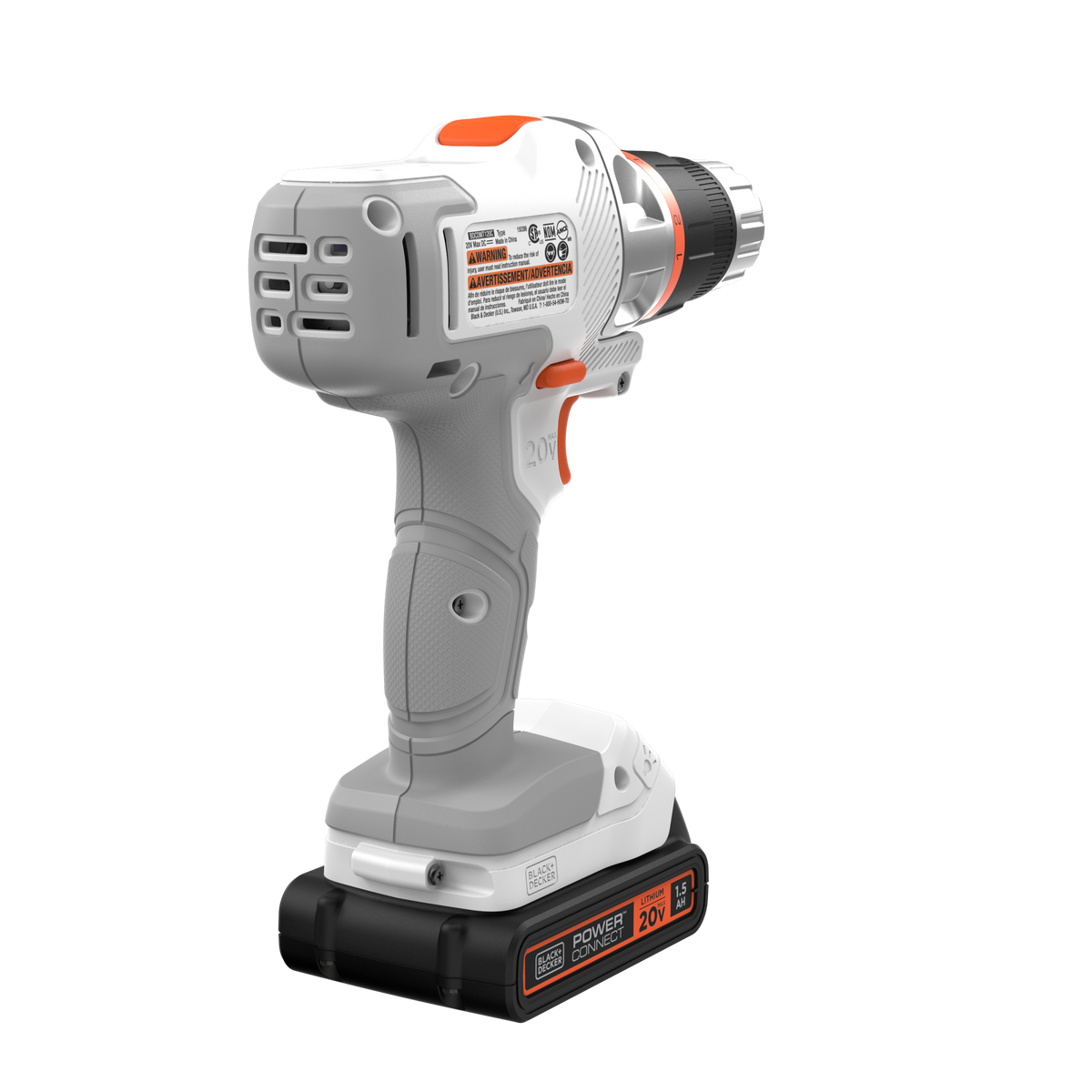 20V MAX *POWERCONNECT? MATRIX? Cordless Drill/Driver Kit, Battery and Charger Included (White)