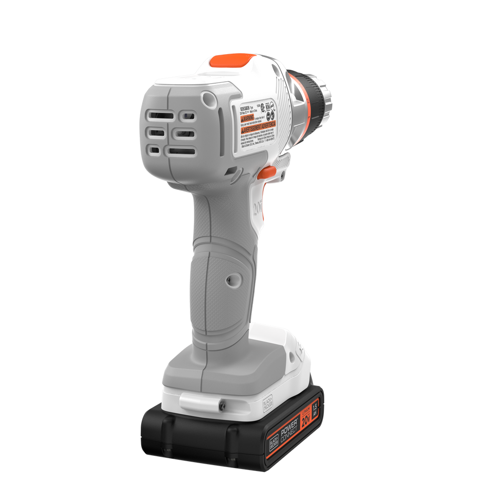 20V MAX *POWERCONNECT? MATRIX? Cordless Drill/Driver Kit, Battery and Charger Included (White)