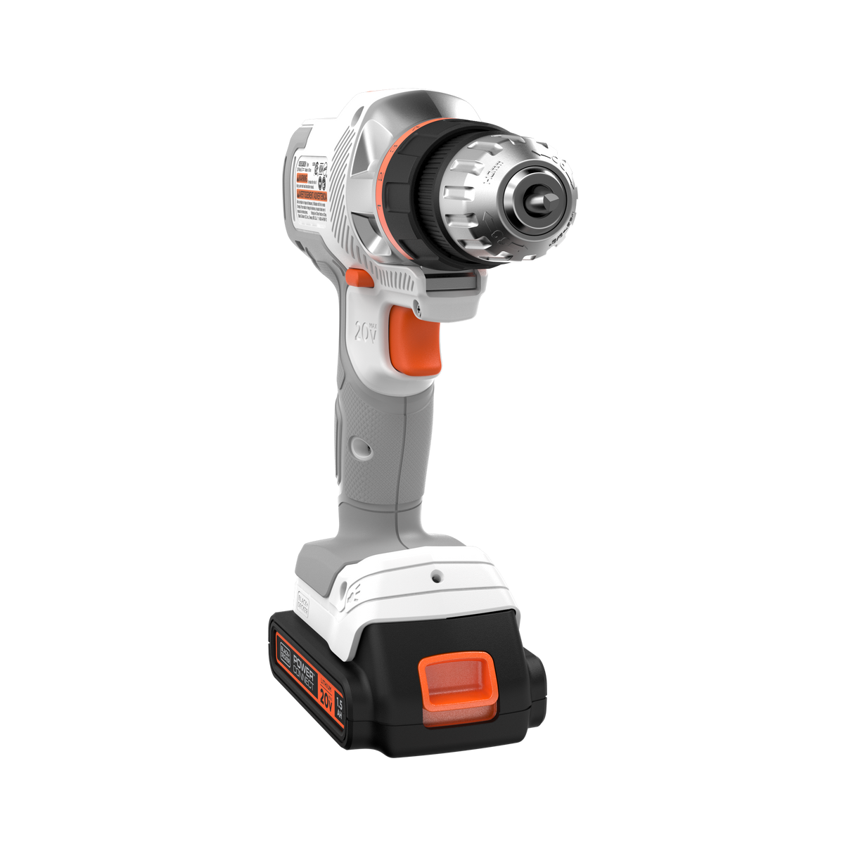 20V MAX *POWERCONNECT? MATRIX? Cordless Drill/Driver Kit, Battery and Charger Included (White)