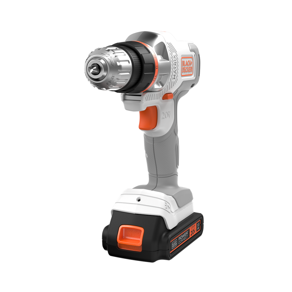 20V MAX *POWERCONNECT? MATRIX? Cordless Drill/Driver Kit, Battery and Charger Included (White)