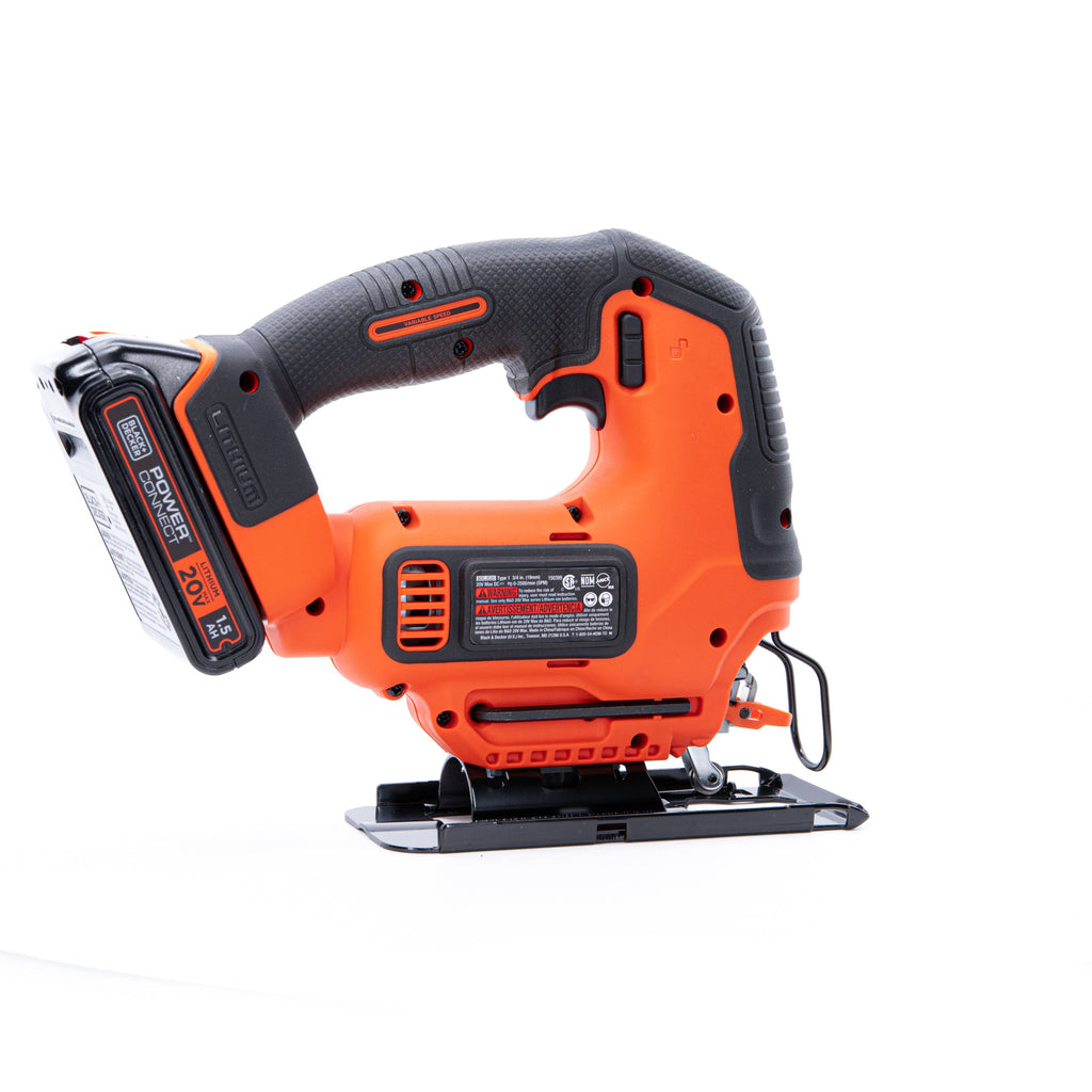 20V MAX* POWERCONNECT? Cordless Variable Speed Jigsaw, Battery and Charger Included