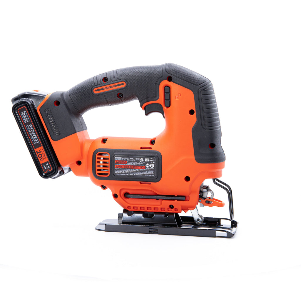 20V MAX* POWERCONNECT? Cordless Variable Speed Jigsaw, Battery and Charger Included