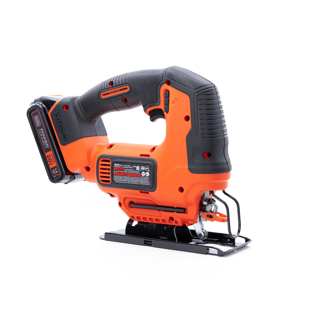 20V MAX* POWERCONNECT? Cordless Variable Speed Jigsaw, Battery and Charger Included