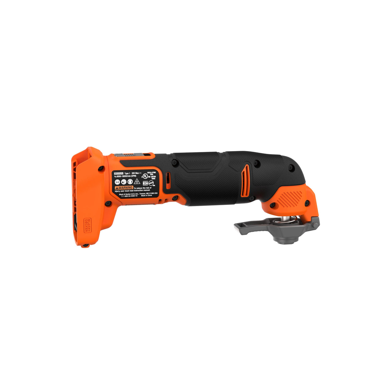 20V MAX* POWERCONNECT? Cordless Oscillating Multi-Tool, Battery and Charger Not Included