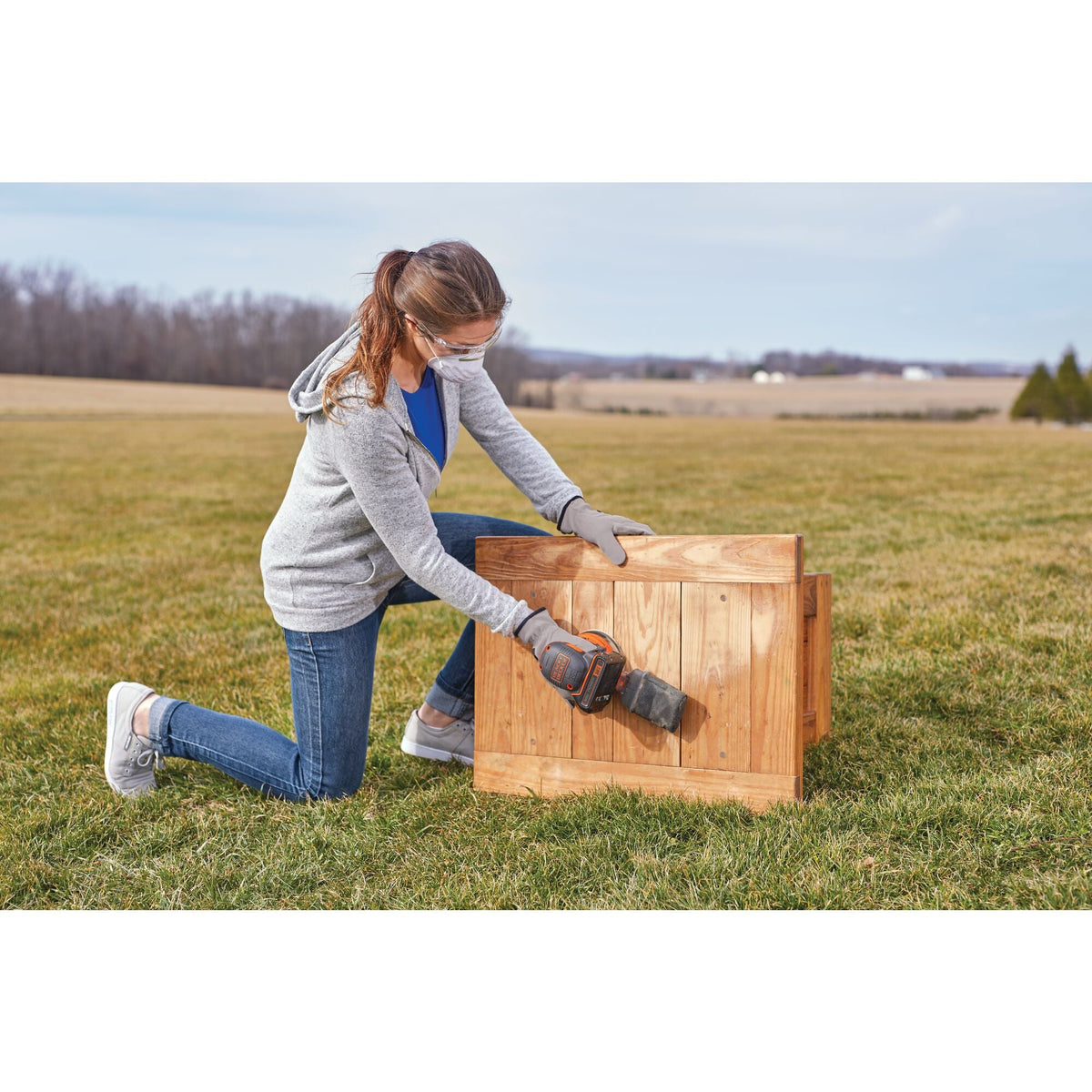 20V MAX* POWERCONNECT? Cordless Random Orbital Sander, Battery and Charger Included