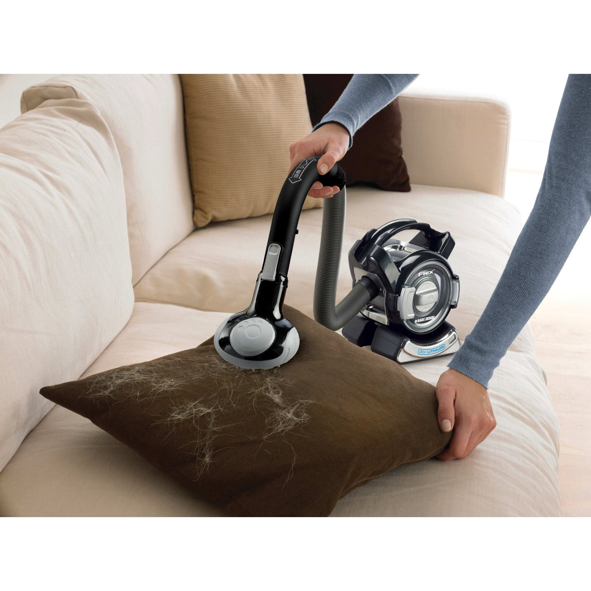 dustbuster? 20V MAX* Flex? Cordless Stick Vacuum with Floor Head and Pet Hair Brush