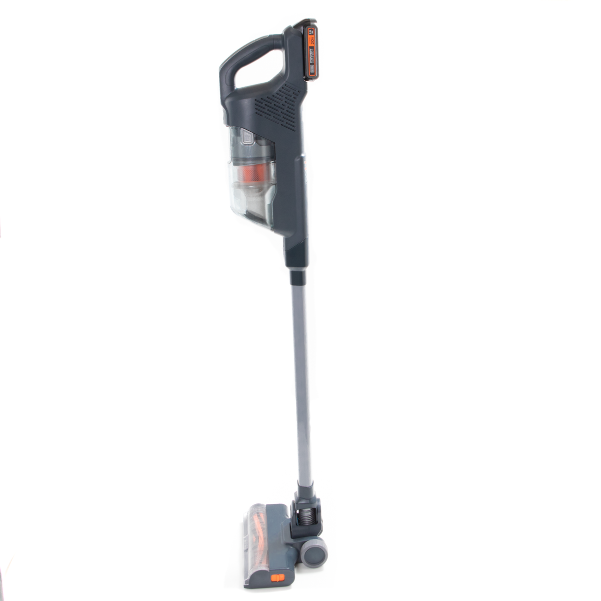 POWERSERIES+? 20V MAX* Cordless Stick Vacuum Kit, Gray & Orange