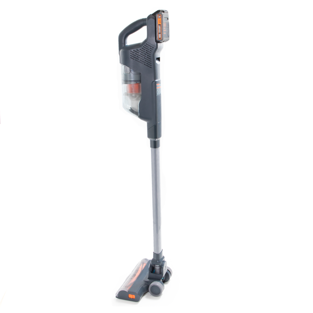 POWERSERIES+? 20V MAX* Cordless Stick Vacuum Kit, Gray & Orange