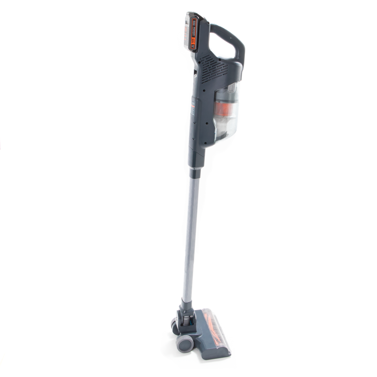 POWERSERIES+? 20V MAX* Cordless Stick Vacuum Kit, Gray & Orange