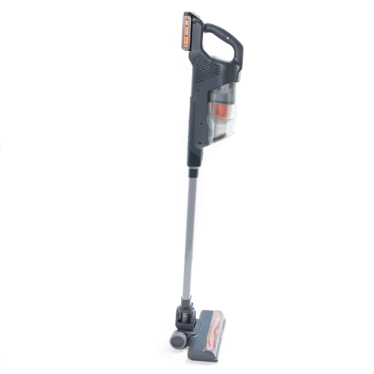 POWERSERIES+? 20V MAX* Cordless Stick Vacuum Kit, Gray & Orange