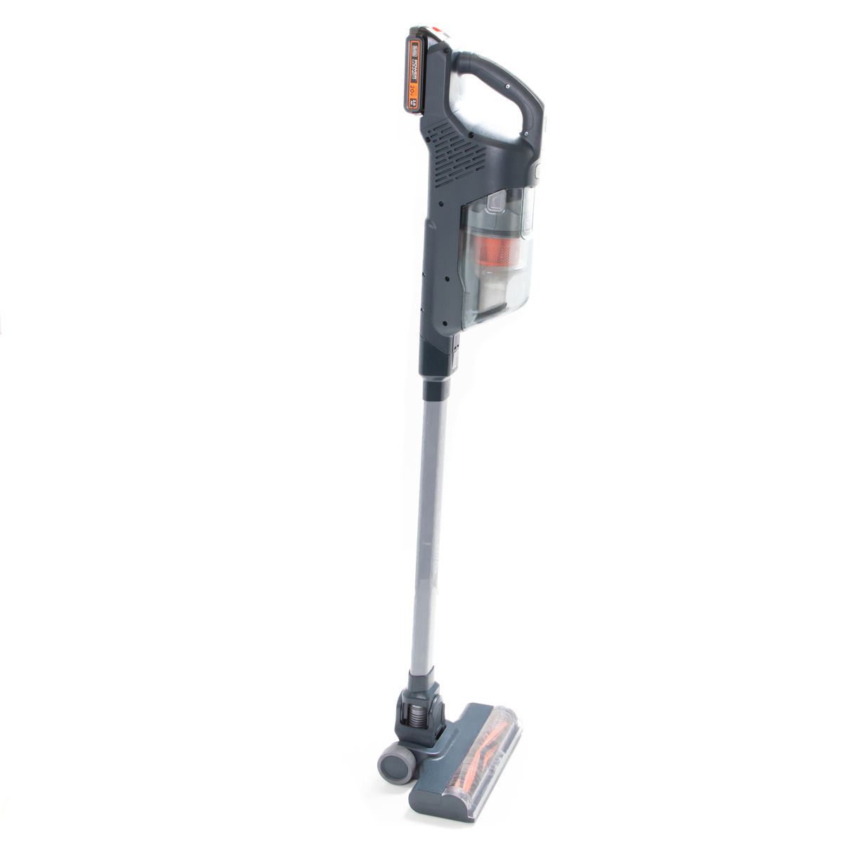 POWERSERIES+? 20V MAX* Cordless Stick Vacuum Kit, Gray & Orange