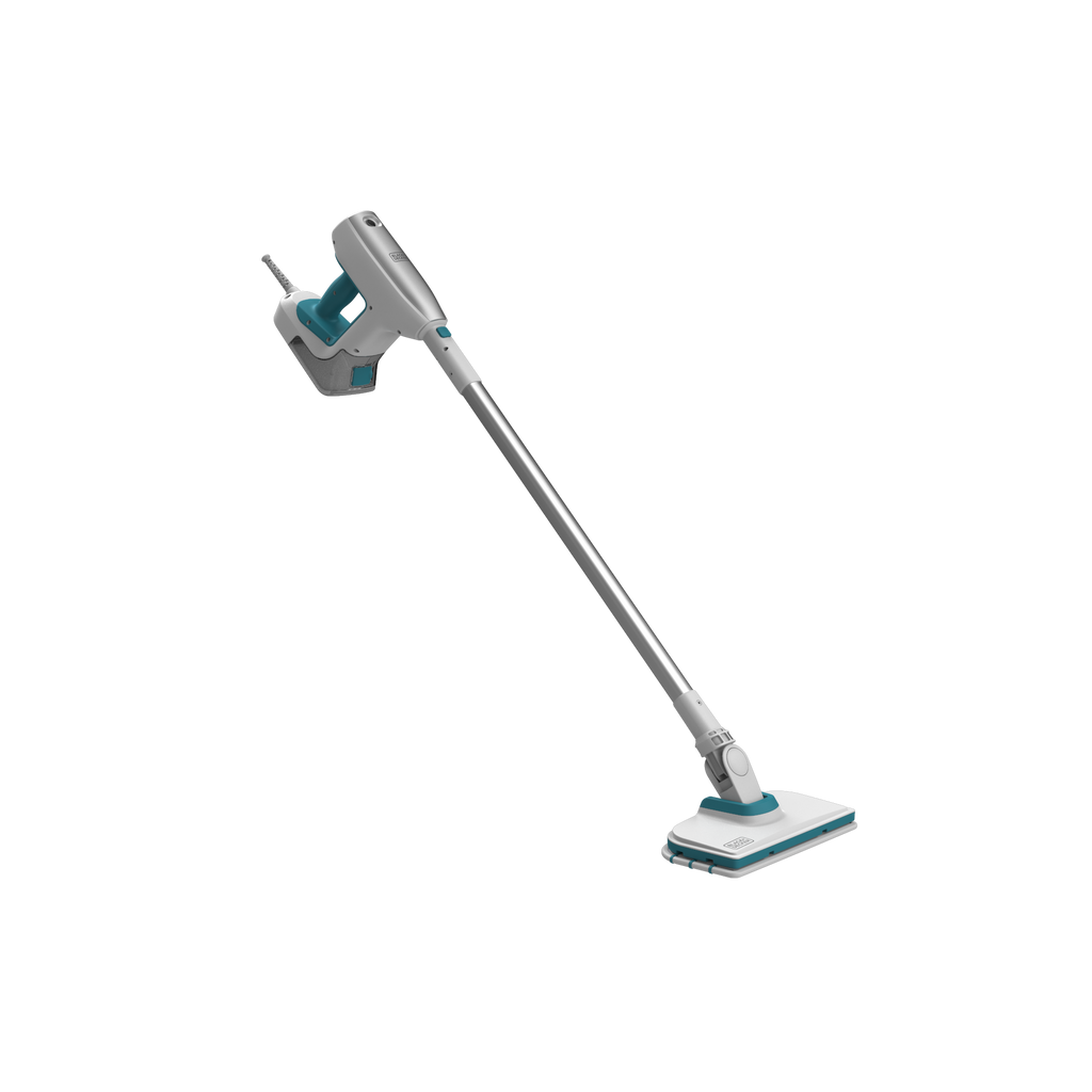 SteamMop? Multipurpose Steam Cleaning System with 7 Attachments + Storage Wall Mount