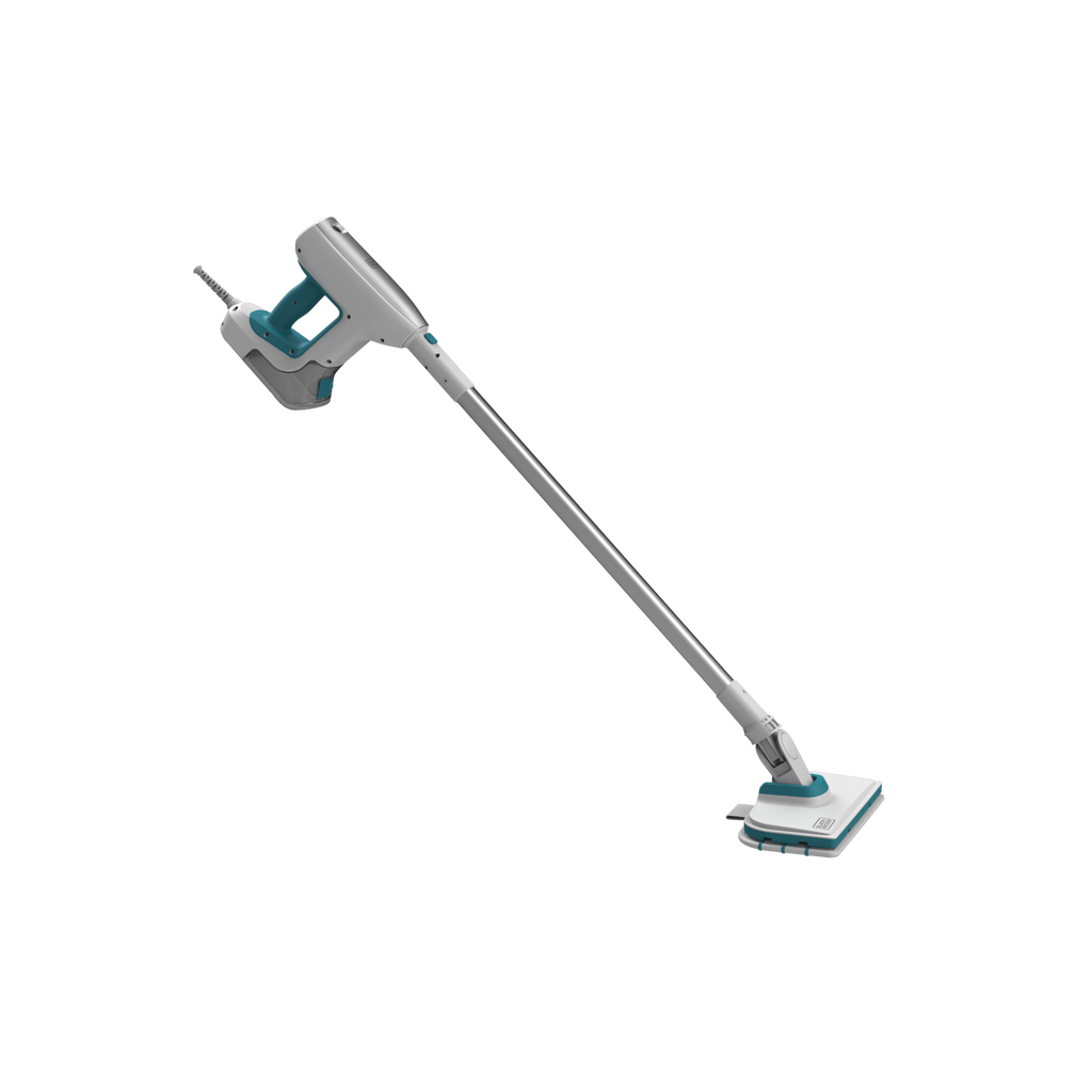 SteamMop? Multipurpose Steam Cleaning System with 7 Attachments + Storage Wall Mount