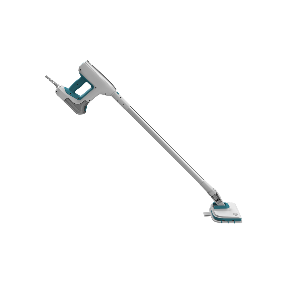 SteamMop? Multipurpose Steam Cleaning System with 7 Attachments + Storage Wall Mount