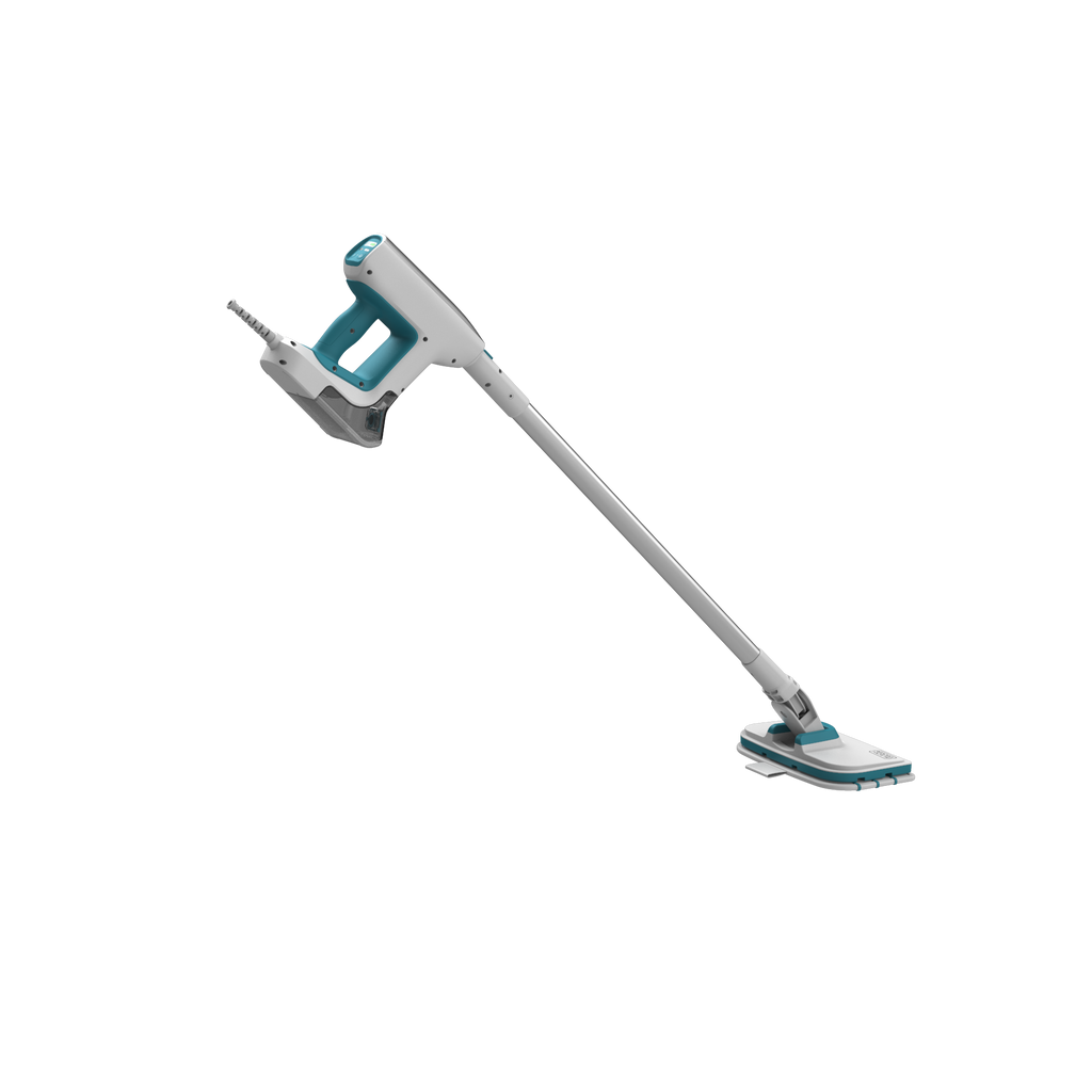 SteamMop? Multipurpose Steam Cleaning System with 7 Attachments + Storage Wall Mount