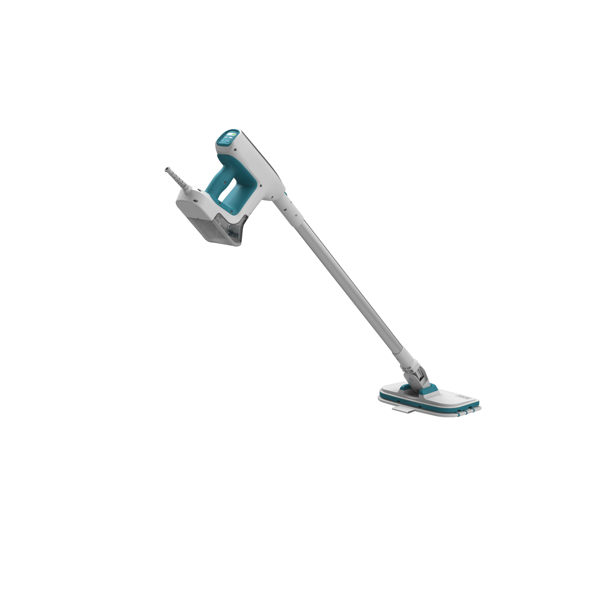 SteamMop? Multipurpose Steam Cleaning System with 7 Attachments + Storage Wall Mount