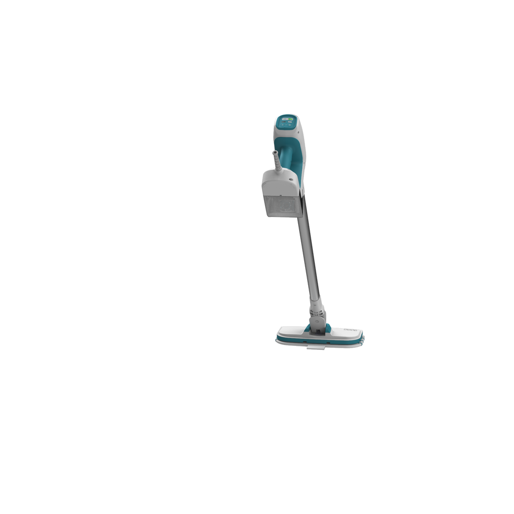 SteamMop? Multipurpose Steam Cleaning System with 7 Attachments + Storage Wall Mount