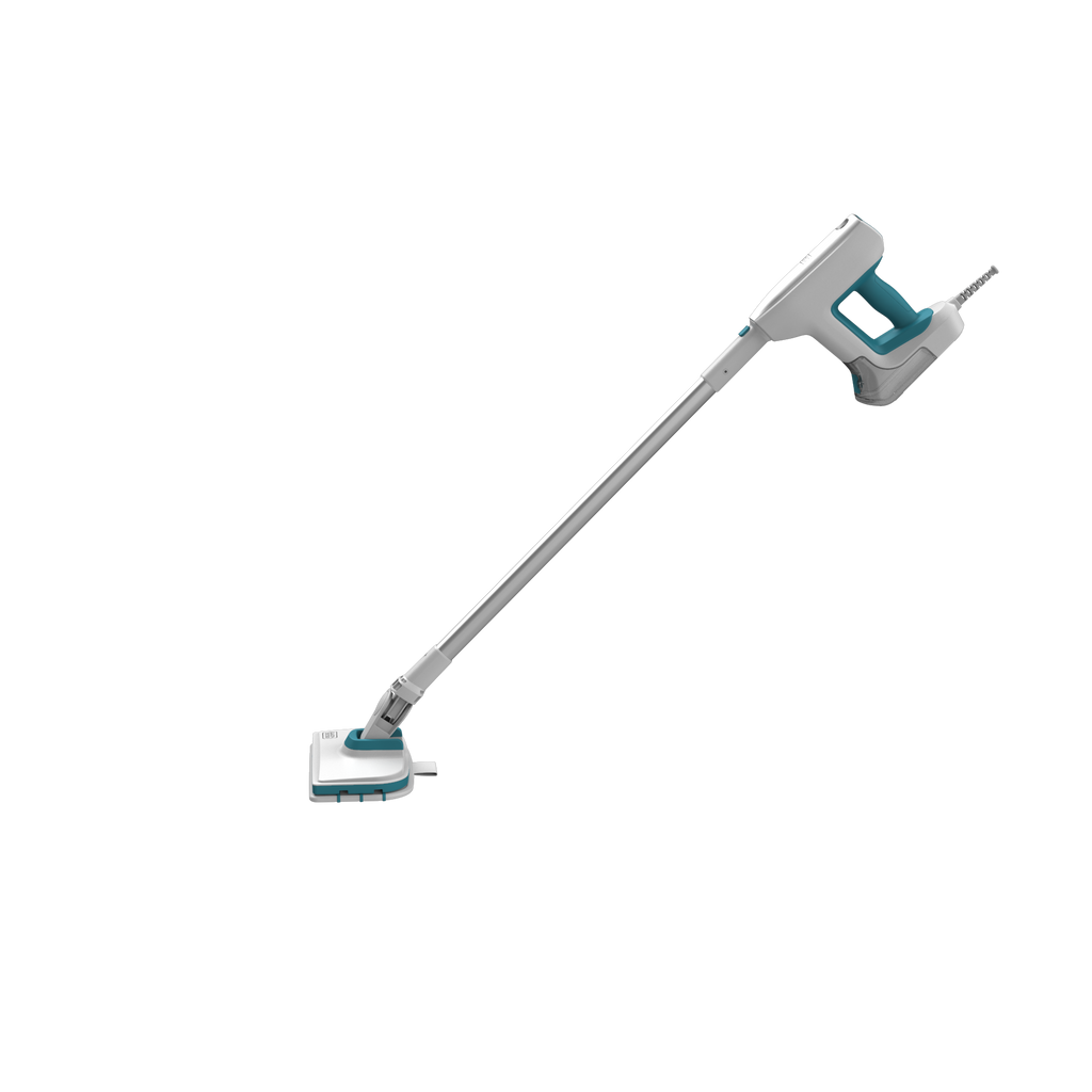SteamMop? Multipurpose Steam Cleaning System with 7 Attachments + Storage Wall Mount