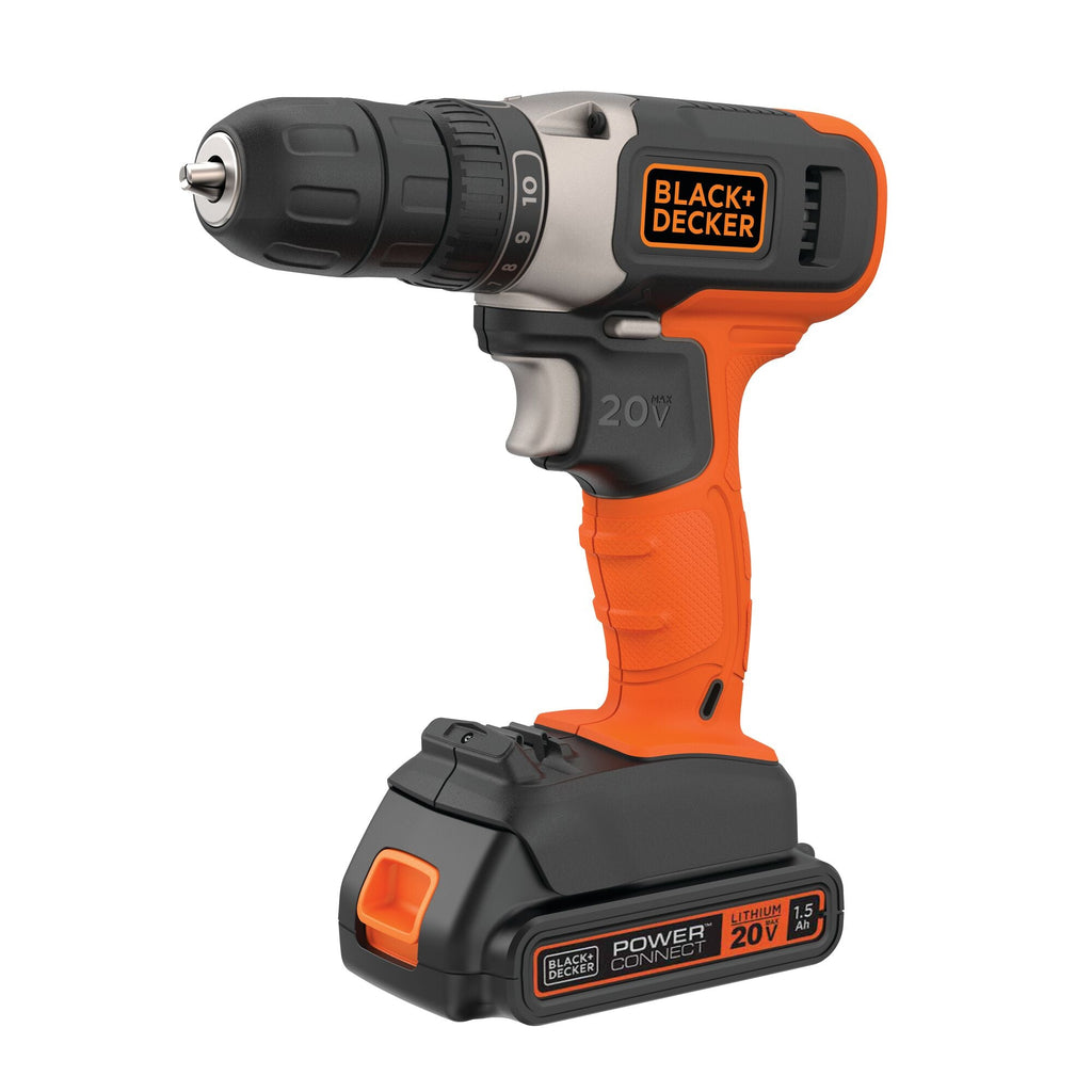 20V MAX* POWERCONNECT? Cordless Drill/Driver, Battery and Charger Included