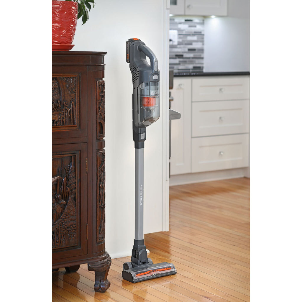 POWERSERIES+? 20V MAX* Cordless Stick Vacuum Kit, Gray & Orange