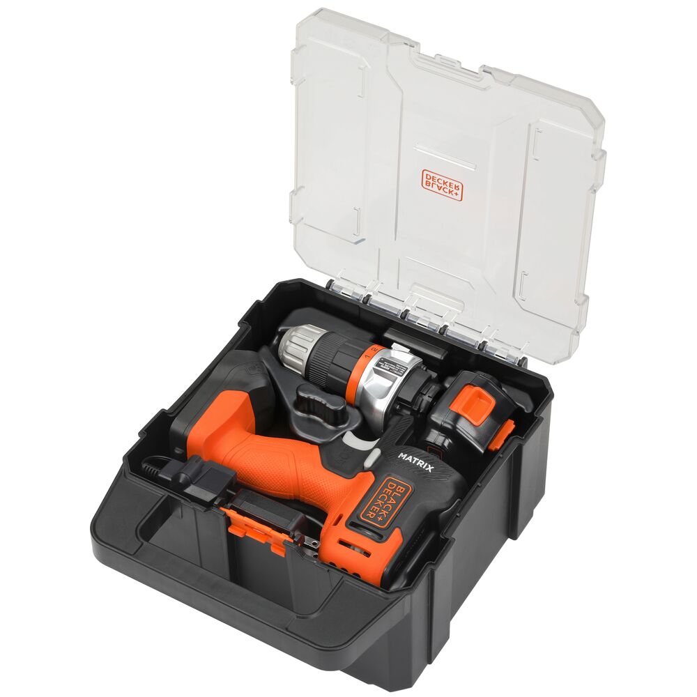 20V MAX *POWERCONNECT? MATRIX? Cordless Drill Kit, Includes Jig Saw Attachment, Storage Case, Battery and Charger Included