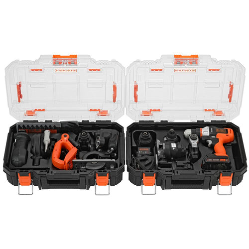 20V MAX *POWERCONNECT? MATRIX? Cordless Drill with 12 Attachments and Storage Case, Battery and Charger Included