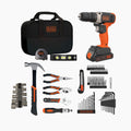 20V MAX* POWERCONNECT? Cordless Drill/Driver with 83-Piece Home Project Kit and Tool Bag, Battery and Charger Included