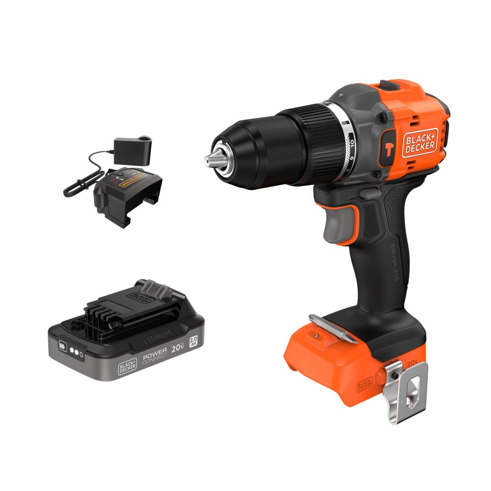 20V MAX* POWERCONNECT? Cordless Brushless ?-in. Hammer Drill Kit